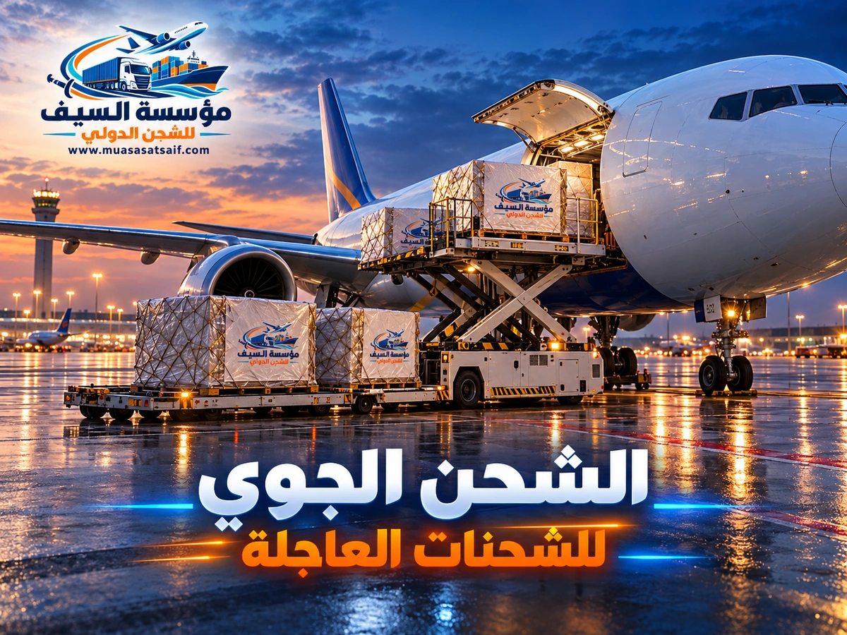 الشحن الجوي — مؤسسة السيف للشحن الدولي