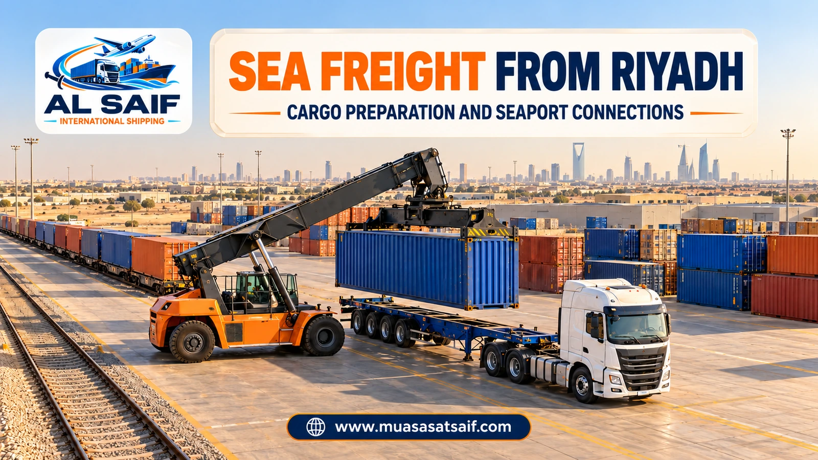 Sea Freight Company in Riyadh | Containers via the Dry Port to Jeddah and Dammam and Car Shipping