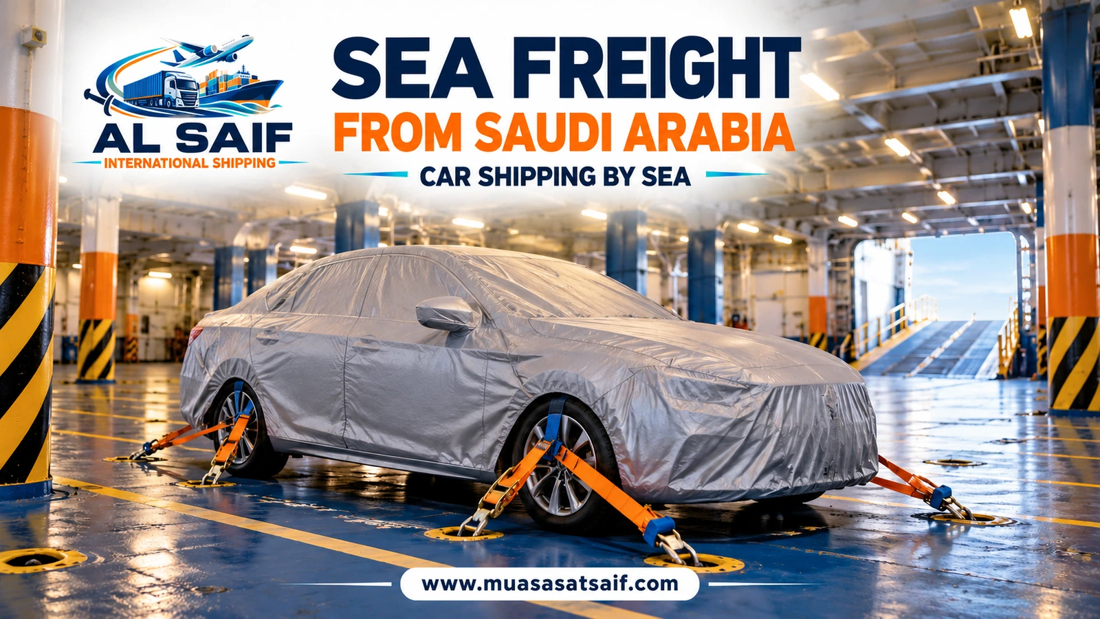Shipping a car by sea from Saudi Arabia in an enclosed container — Al Saif