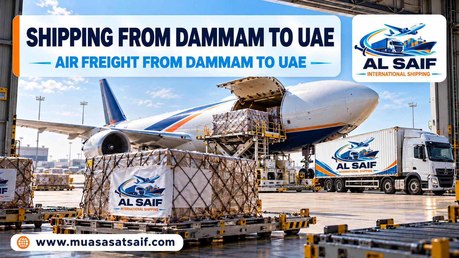 Air freight from Dammam to the UAE — Al Saif