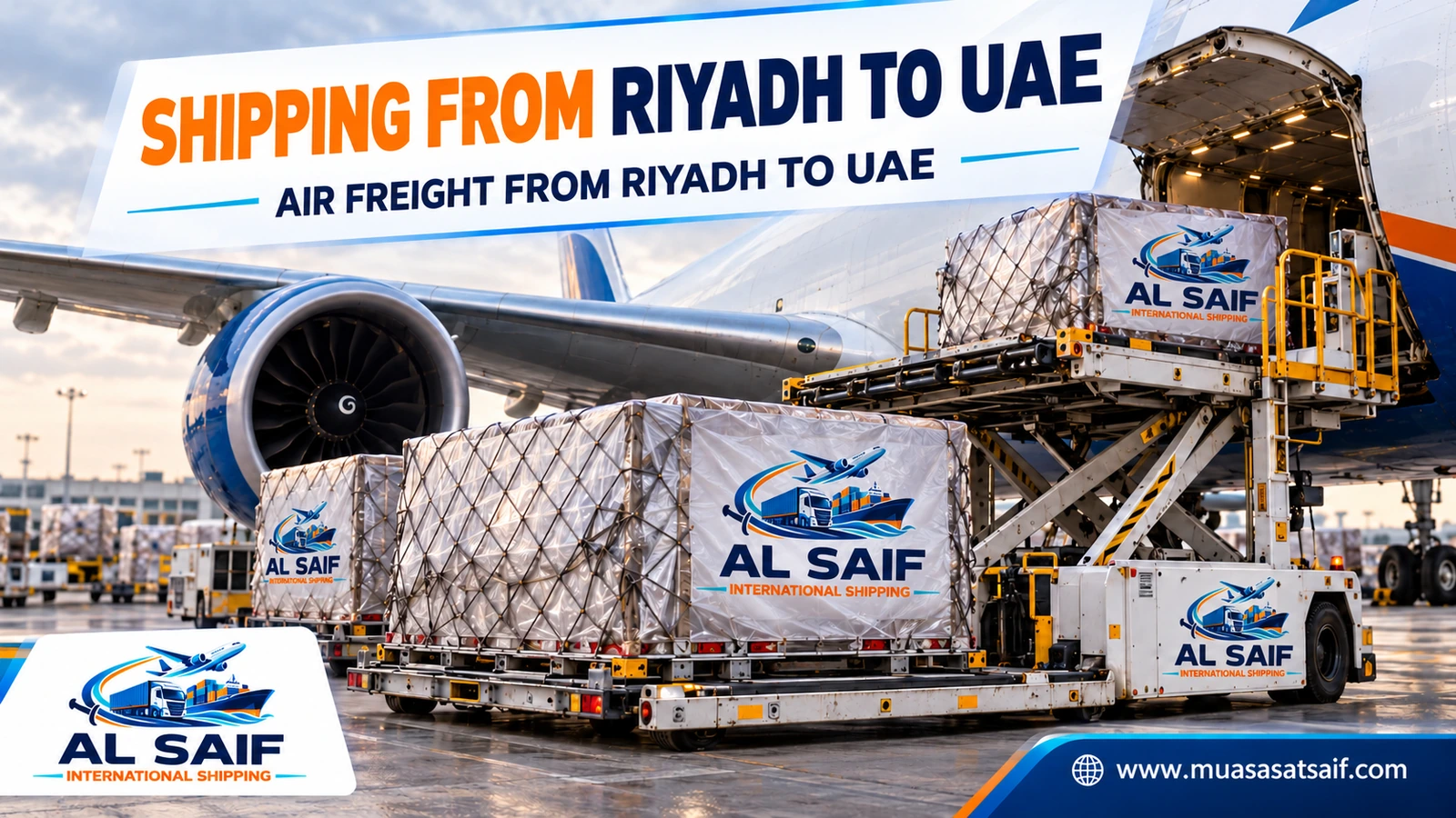 Air freight from Riyadh to the UAE — Al Saif