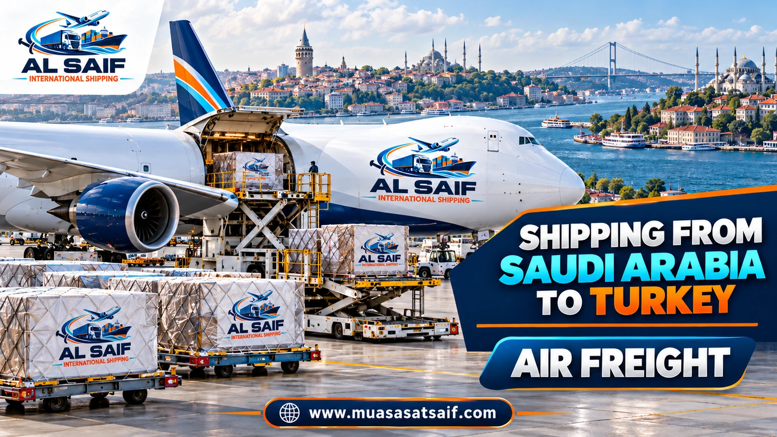 Air freight from Saudi airports to Istanbul Airport — Al Saif
