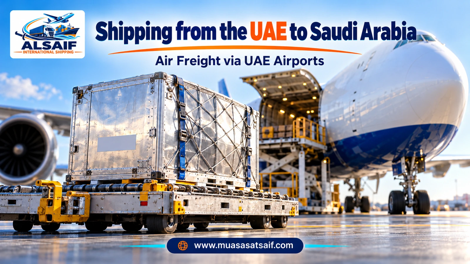 Air freight from the UAE to Saudi airports — Al Saif